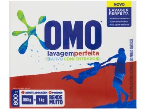 SABÃO EM PÓ OMO LAVAGEM PERFEITA 800G