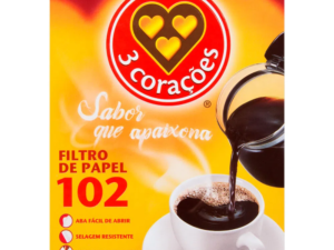 Filtro de Papel (coador) 102 para Café c/30 - 3 Corações