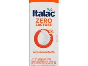 LEITE UHT SEMI DESNATADO ZERO LACTOSE 1L - ITALAC