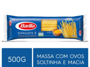 Macarrão Espaguete c/ Ovos n-8 500g - Barilla