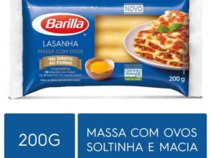 Massa Lasanha Direto ao Forno 200g - Barilla
