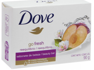 SABONETE BARRA GO FRESH 90G - DOVE