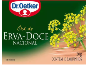 CHA DE ERVA DOCE 20G - DR OETEKER