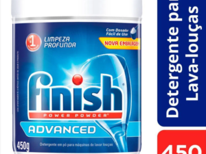 Detergente p/ Lava Louças em Pó 450g - Finish