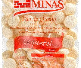 Pão de Queijo Coquetel 1kg - Forno de Minas