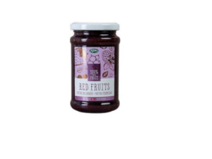 GELEIA FRUTAS VERMELHAS 100% FRUTA 250G - FYNBO