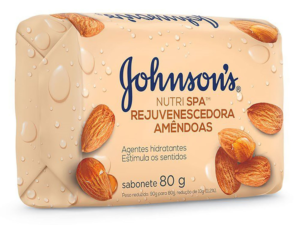 Sabonete Barra Amêndoa 80g - Johnsons