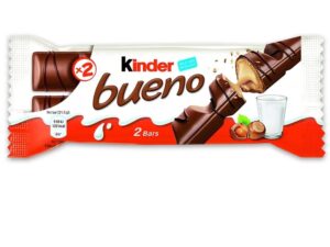 CHOCOLATE AO LEITE 43G - KINDER BUENO