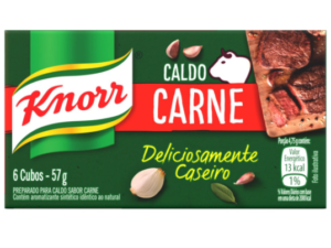 Tempero Caldo Sabor Carne c/6 57g - Knorr