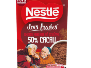 CHOCOLATE EM PO 50% CACAU SOLÚVEL 200G - DOIS FRADES