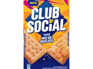 BISCOITO MIX DE QUEIJOS 144G - CLUB SOCIAL