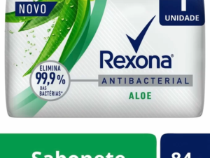 Sabonete Barra Antibacterial Aloe 84g - Rexona