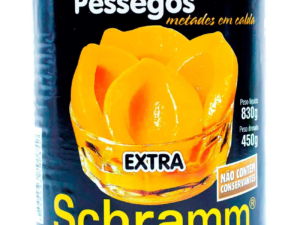 Pêssego em Calda 450g - Schramm