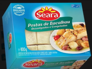 POSTA BACALHAU MORHUA 800G - SEARA