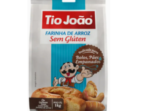 Farinha de Arroz s/ Glúten 1kg - Tio João