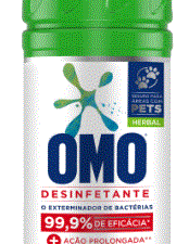 Desinfetante Uso Geral Herbal 1L - Omo