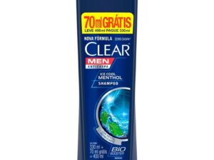 Shampoo Masculino Sport Limpeza Profunda 400ml - Clear